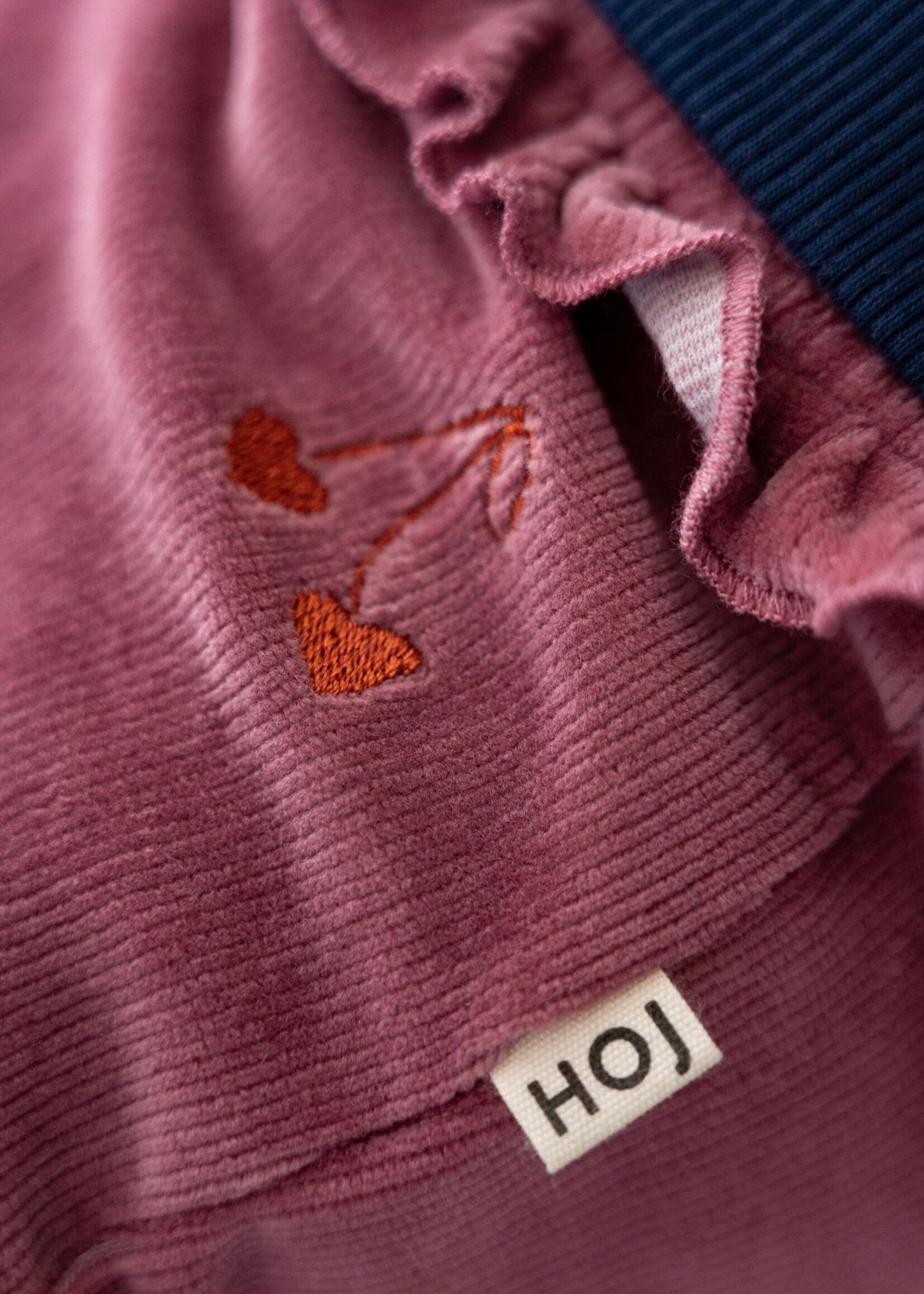 House Of Jamie Zachte legging in een mooie roze velours