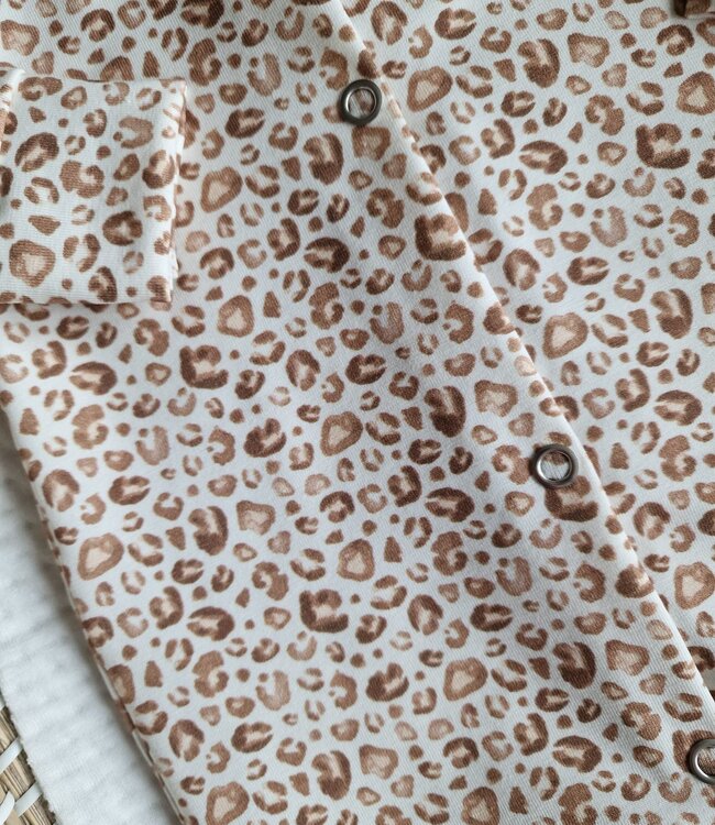 Little Adventure Haarlint met cheetah print