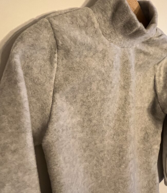 Blackpink Heerlijk warme turtleneck in grijze fleece