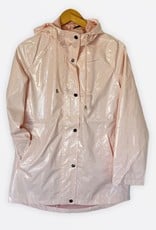 NEW Shimmer raincoat pink