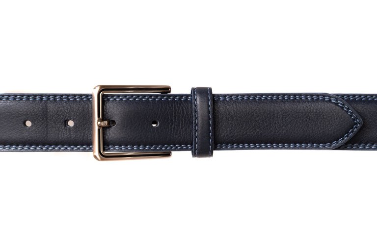 ceinture 3.5 cm cuir de vachette de qualité doublé de cuir