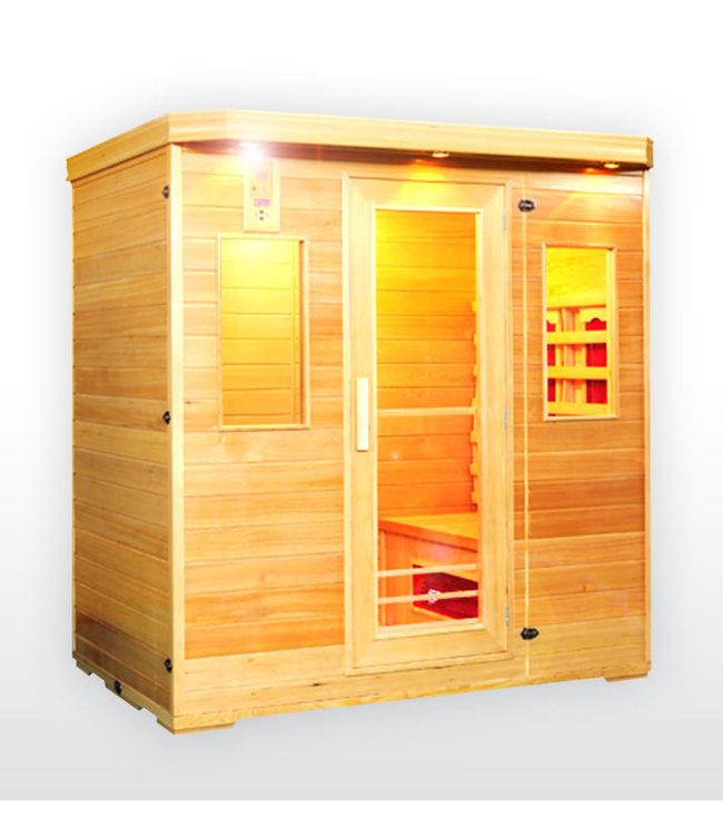 koper Strikt Oprechtheid 4 Persoons infrarood sauna - MEDICAB