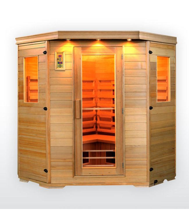 grafiek uitblinken Canada 4 Persoons infrarood sauna - MEDICAB