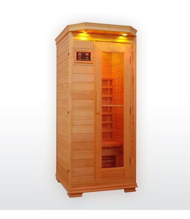 Mediaan zoom gebruiker 1 Persoons infrarood sauna - MEDICAB