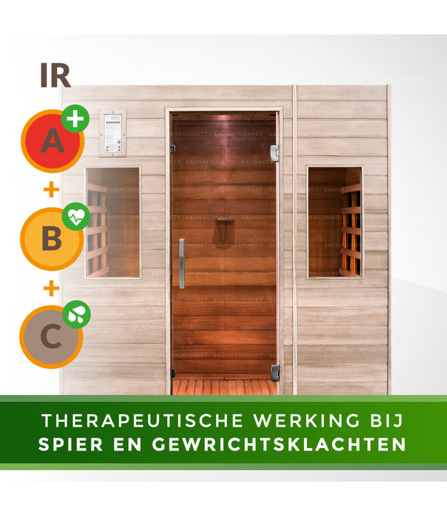 Medicab 6 - Therapeutische Infraroodcabine voor 4 Personen