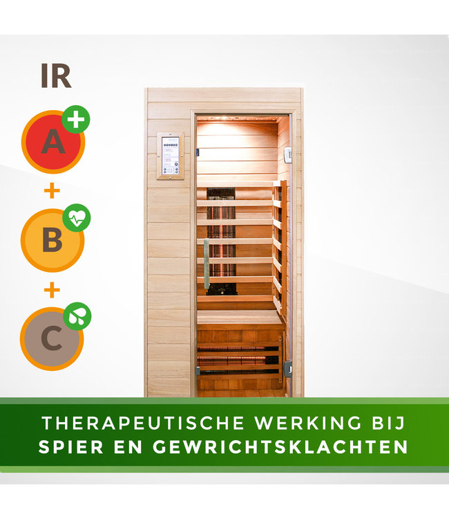 Medicab 1 - Therapeutische Infraroodcabine voor 1 persoon