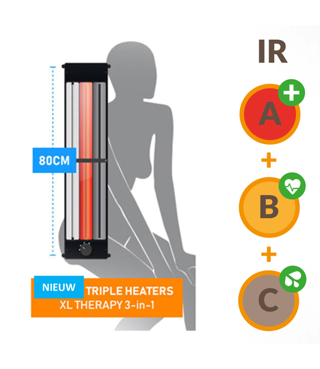 Medicab 1 - Therapeutische Infraroodcabine voor 1 persoon