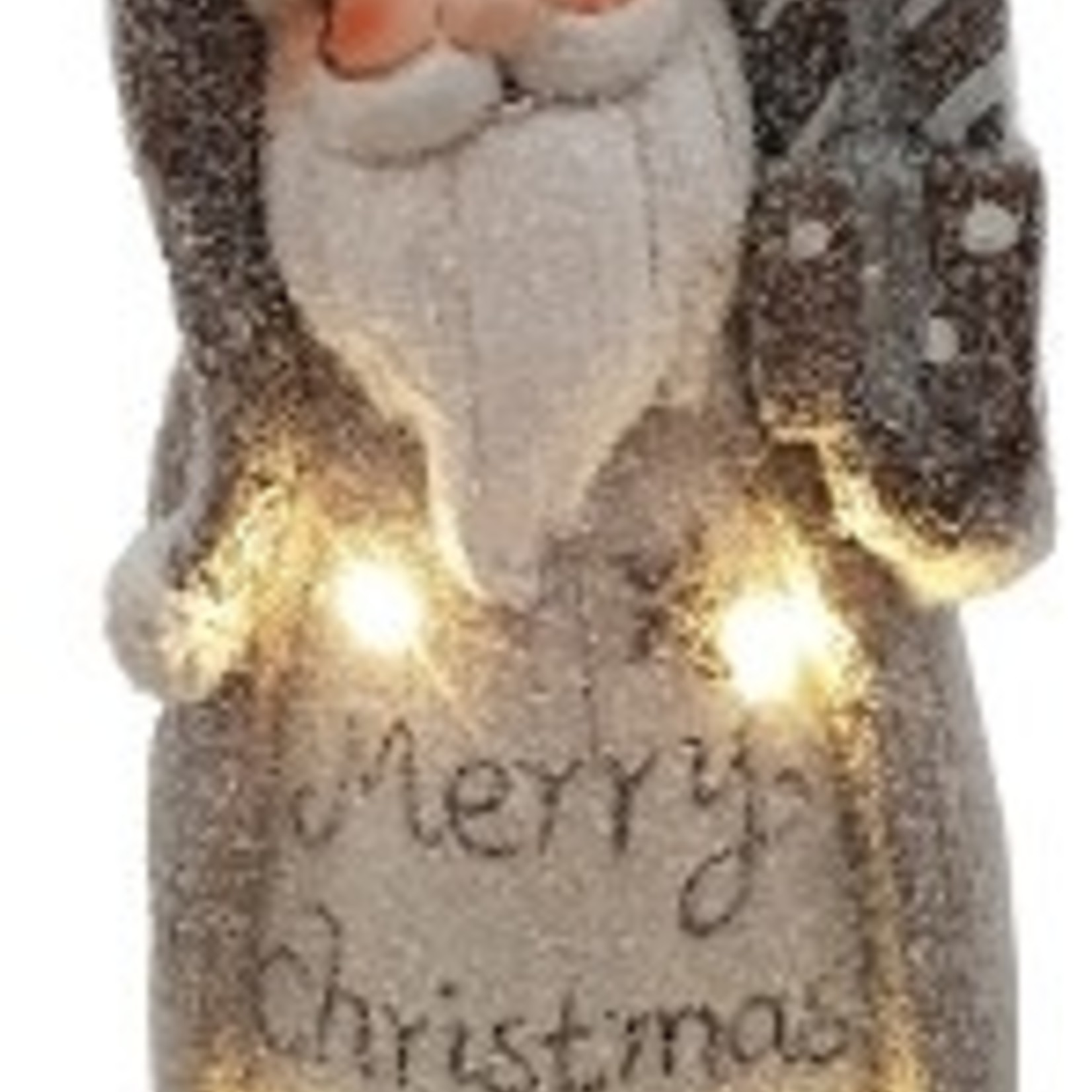 Western Grave Products Santa With Light 26.5Cm