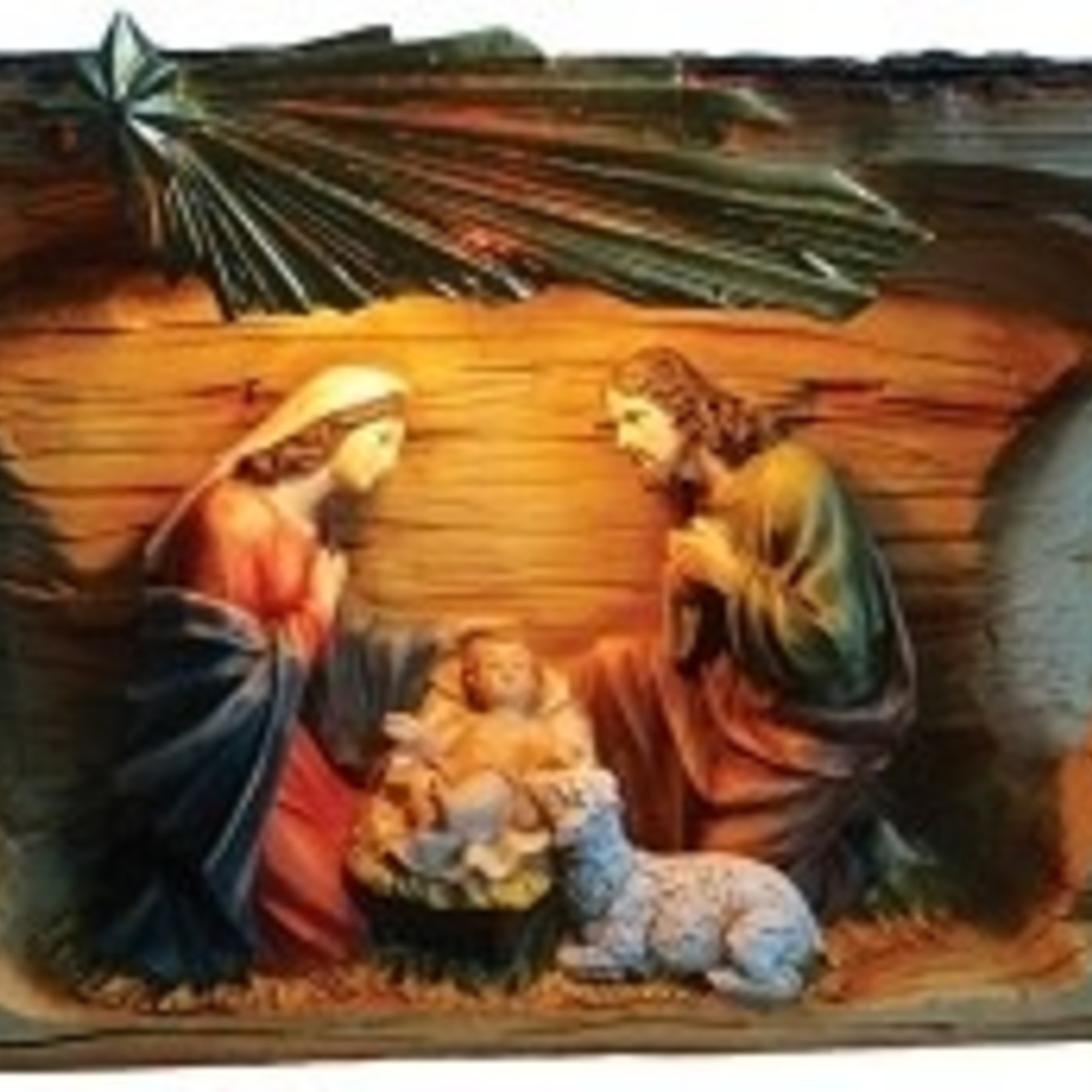 Western Grave Products Holy Family With Light 10X5.7X15