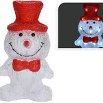 Koopman Acrylic Xmas Figures 24 Led 30Cm