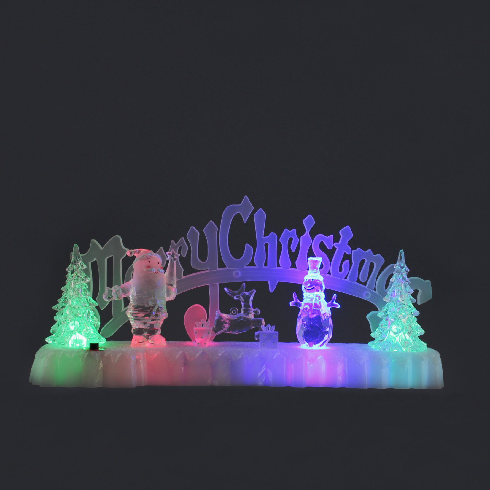 Festive Productions Ltd 31Cm Bo Musical Merry Xmas Scene