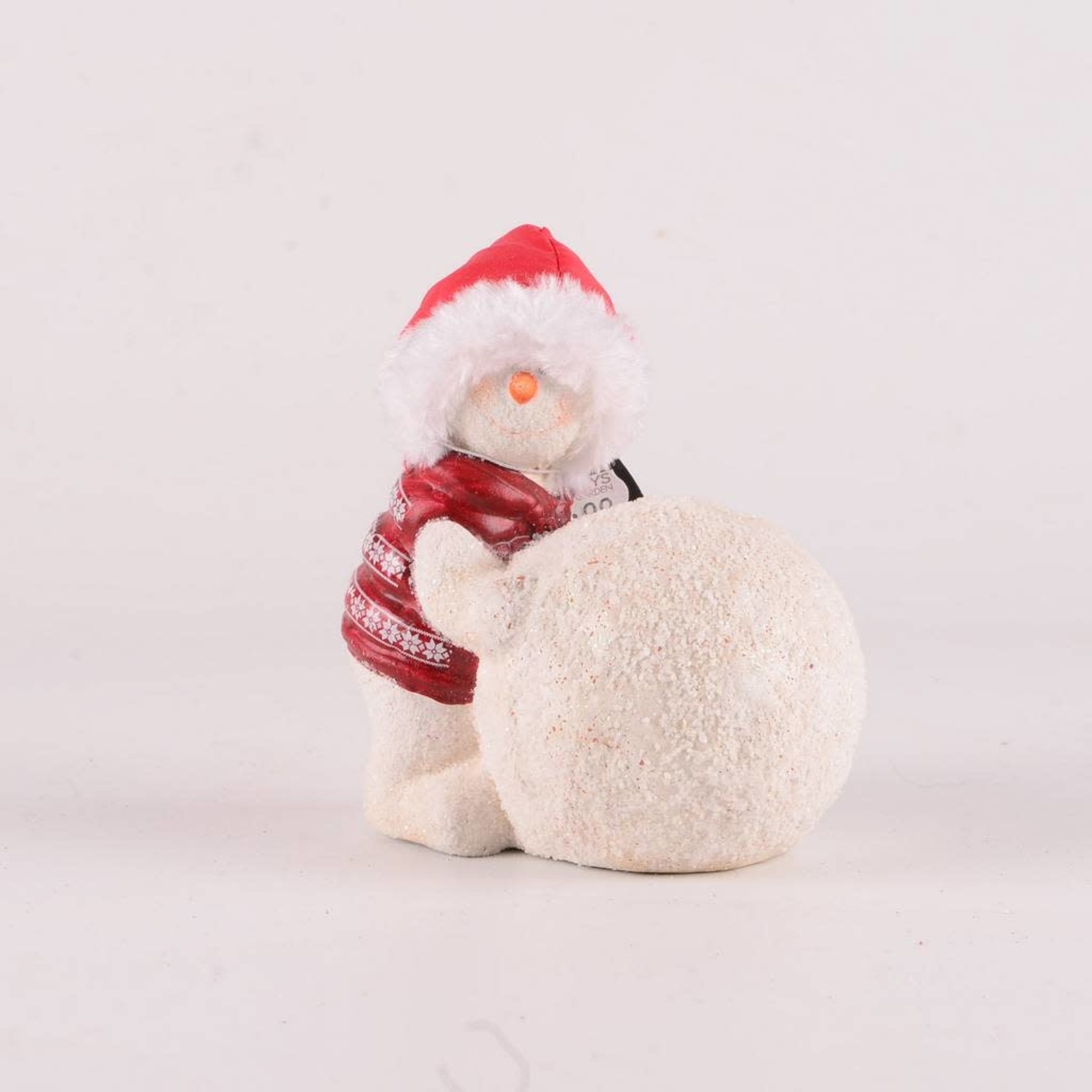 10Cm Assorted Snowmen White Snowballs