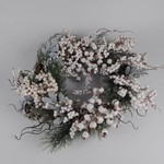 Hardy Wreath Green 12X50Cm