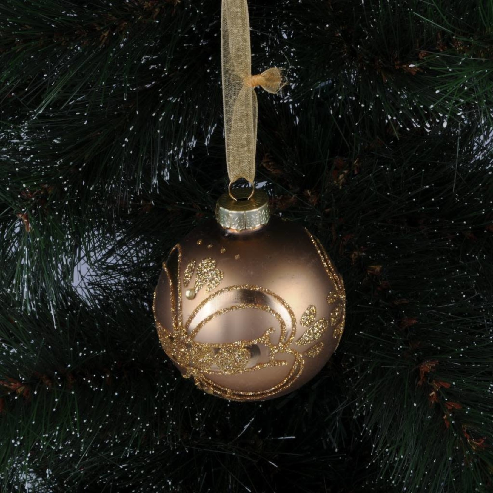 12X65Mm Baubles - Glamour Design