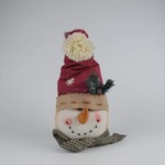 Enchante Country Snowmen Head Sitter 2 Ass