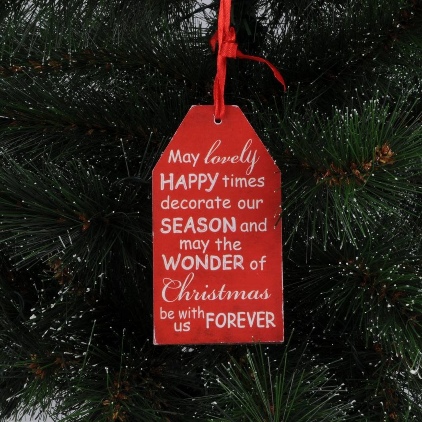 Christmas Words Tag Hanger