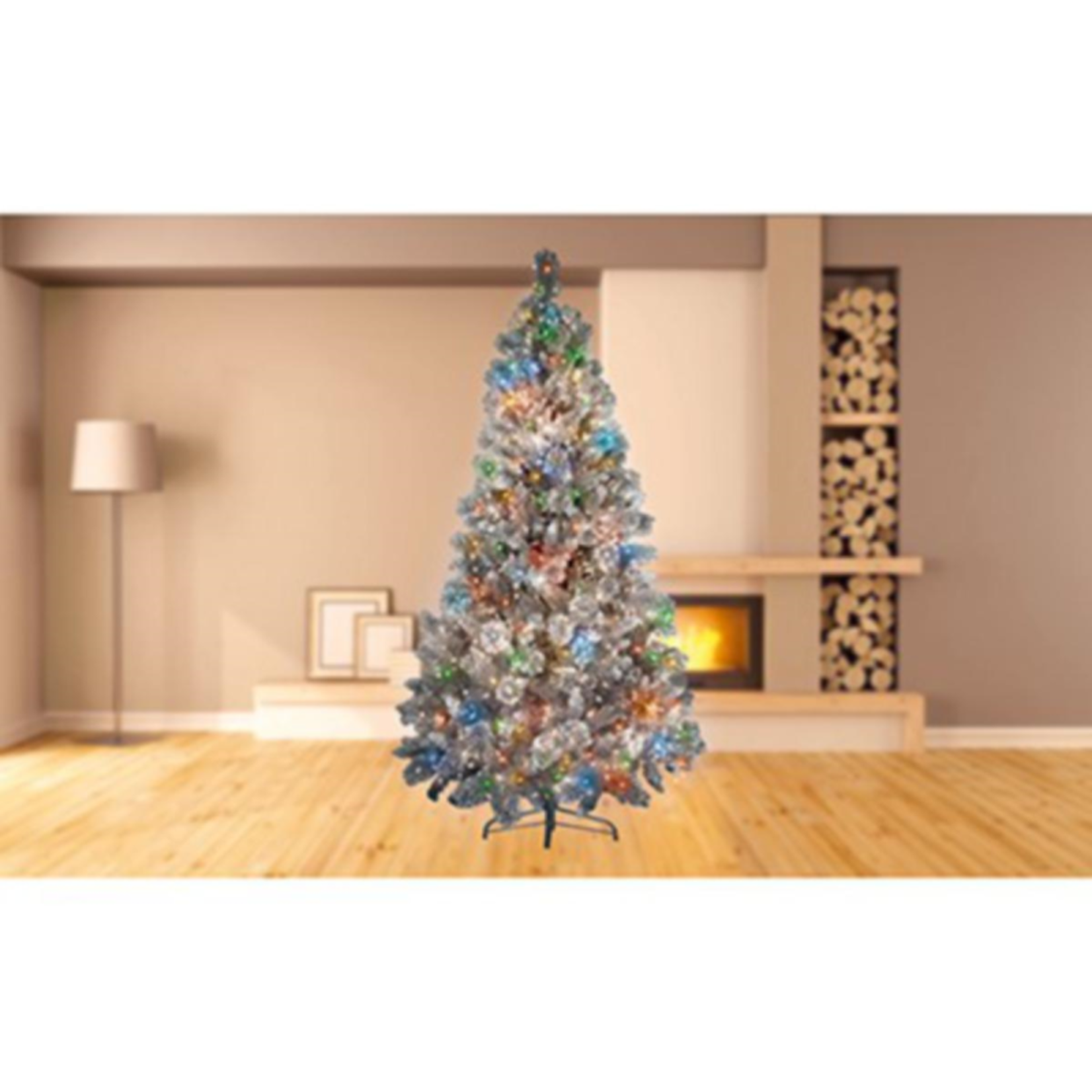 Premier Decorations 1000 M-A TreeBrights  Multi Colour Led Clear Cable with Timer