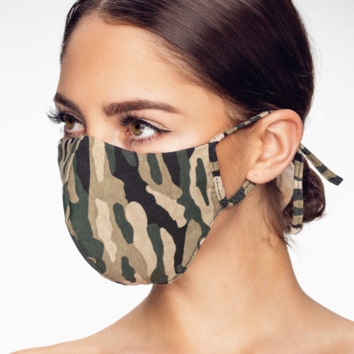 Street Wear Mask Washable Facemask |  Camo  | Streetwear | Soft Cotton | Single pack