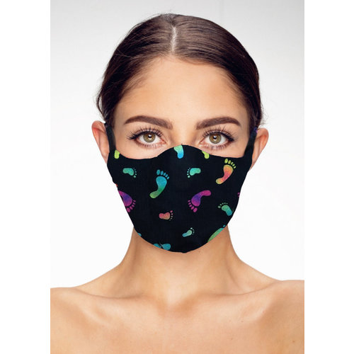 Street Wear Mask Washable Facemask |  Feets | 1x