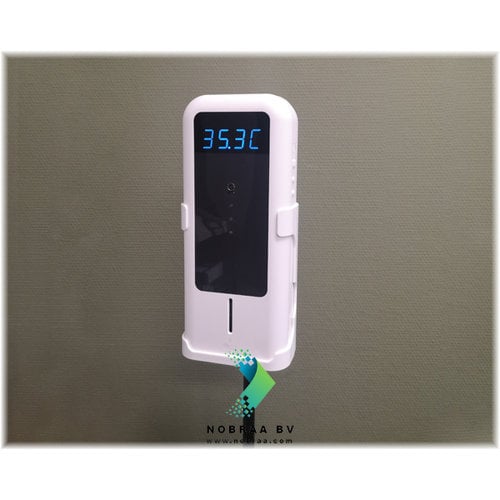 Mondkapjes.be Desinfectie Dispenser & Thermometer