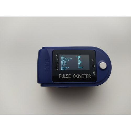 NOBRAA  Zuurstofmeter | Blauw | Saturatiemeter O2