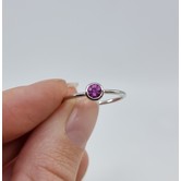 Rhodoliet Granaat ring