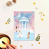 Godinnen tempel art print Godinnen tempel art print