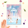 Godinnen tempel art print Godinnen tempel art print