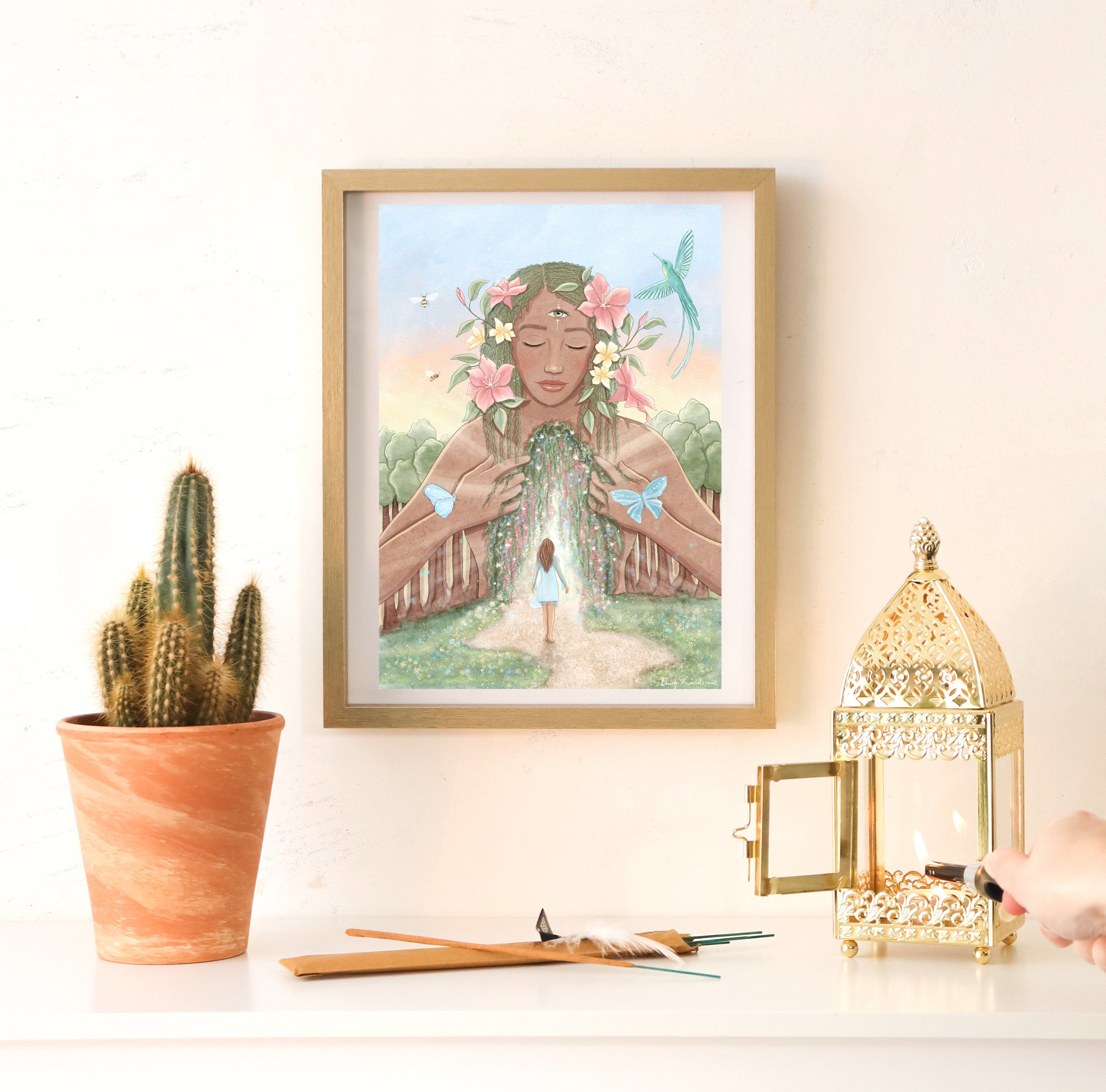 Coming Home art print