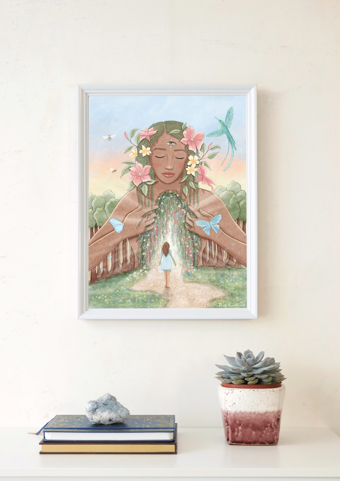 Coming Home art print