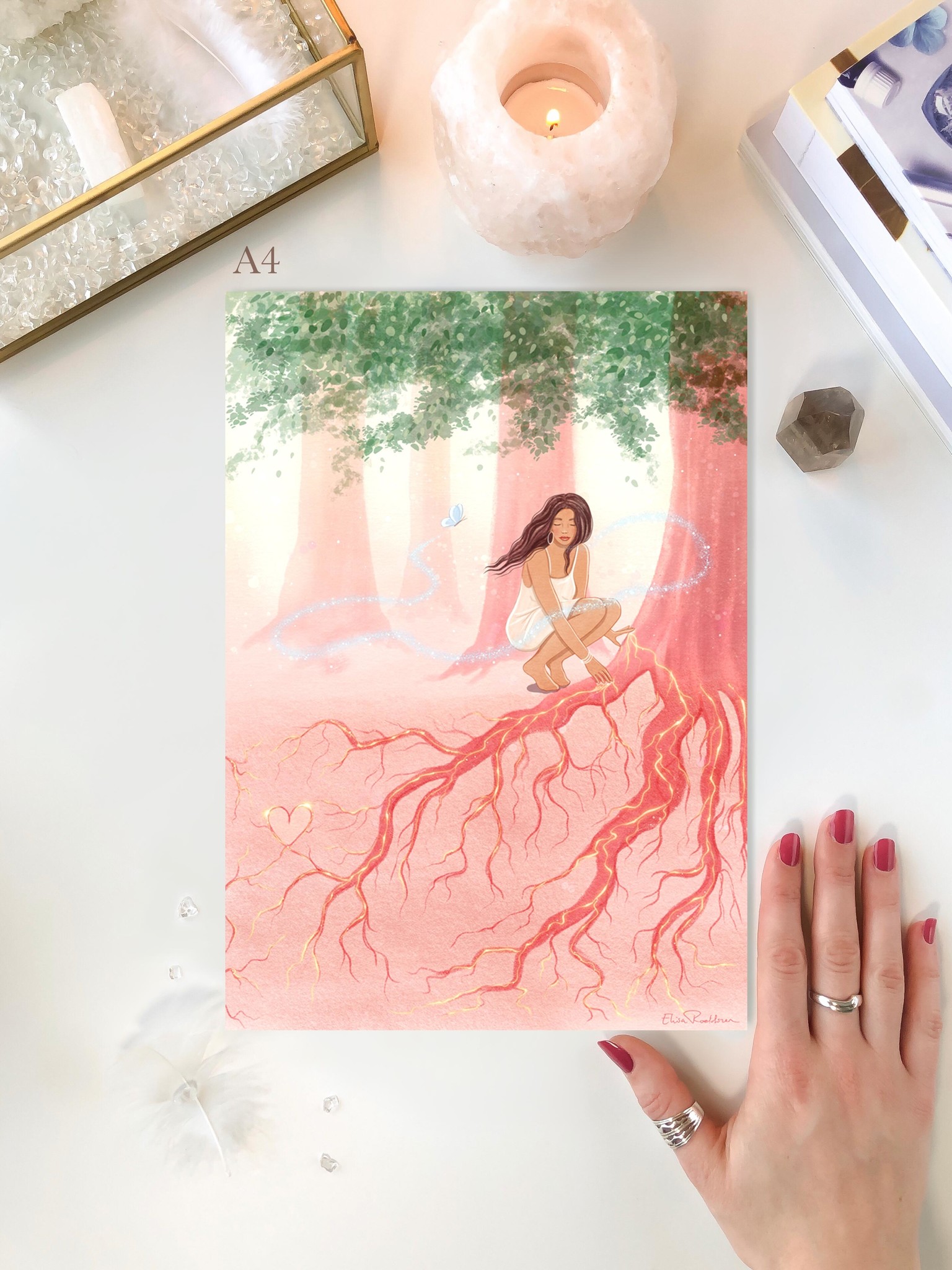 Energie art print