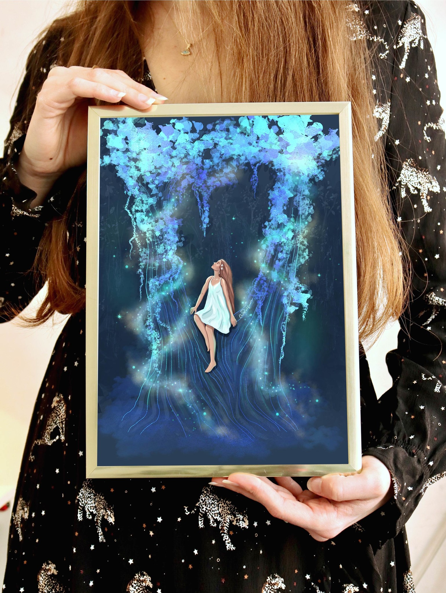 Magische Nacht art print