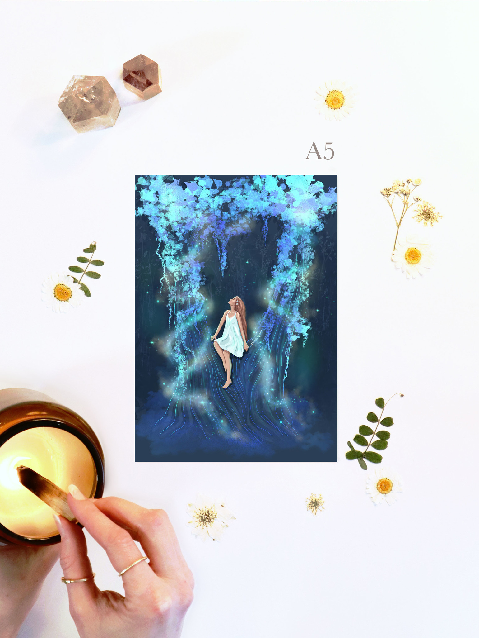 Magische Nacht art print