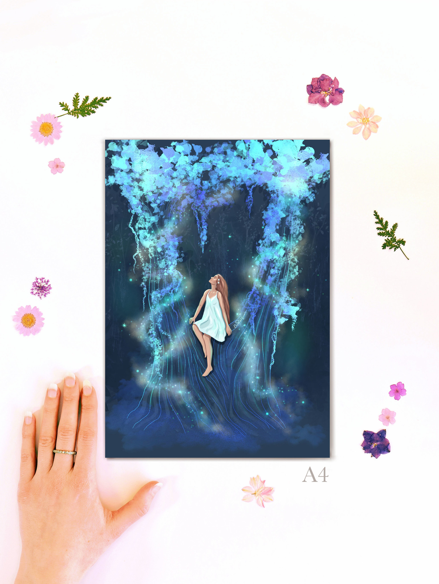 Magische Nacht art print