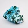 Ruwe Chrysocolla met Malachiet en Shattuciet (Congo) Ruwe Chrysocolla met Malachiet en Shattuciet (Congo)