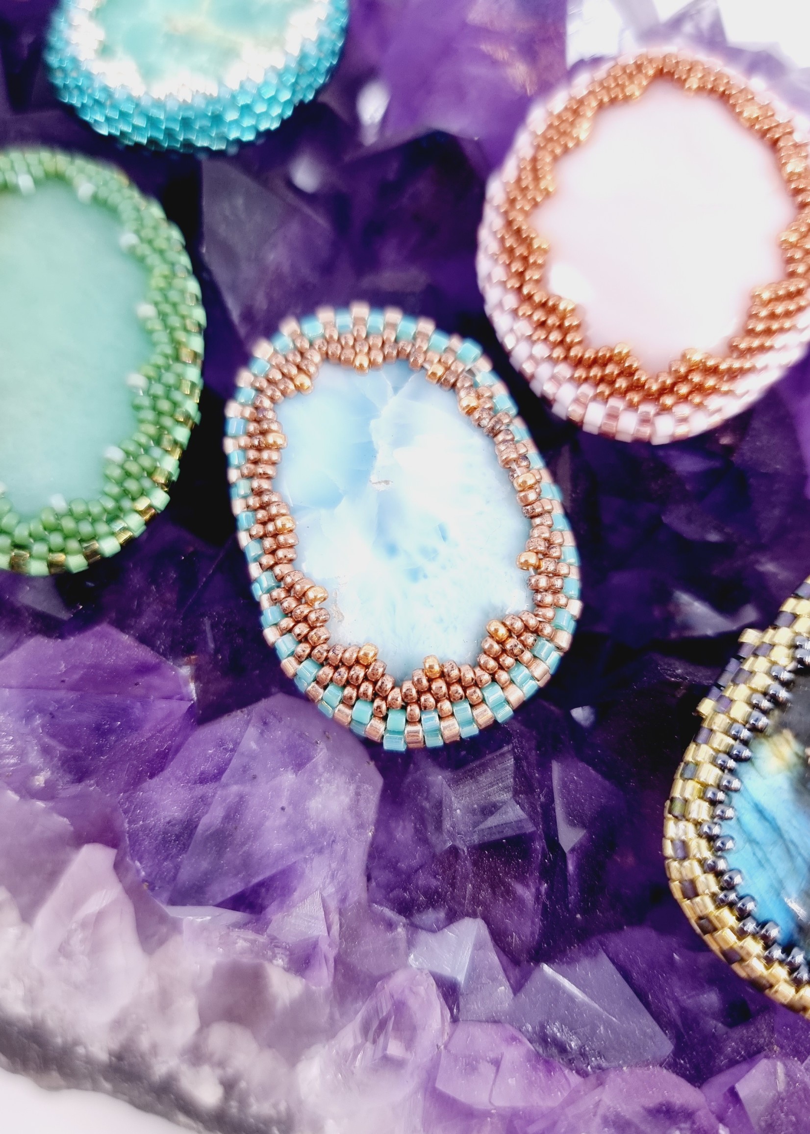 Larimar ring