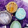 Chrysopraas ring Chrysopraas ring