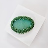 Chrysopraas ring Chrysopraas ring