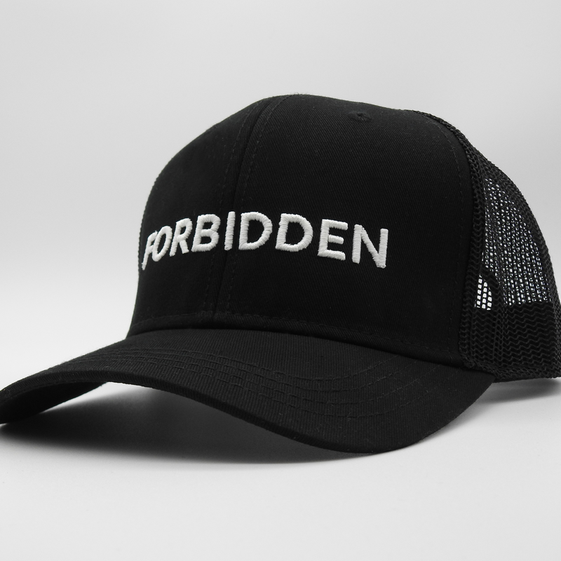 Cap Forbidden - black color