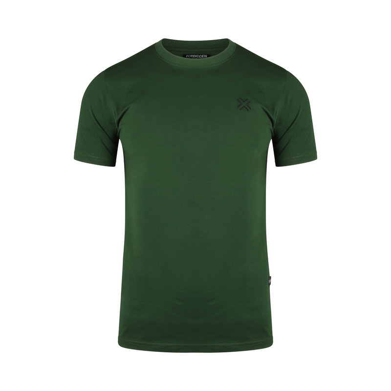 Basic T-shirt - Green kopen | Forbidden. €70. FORBIDDEN