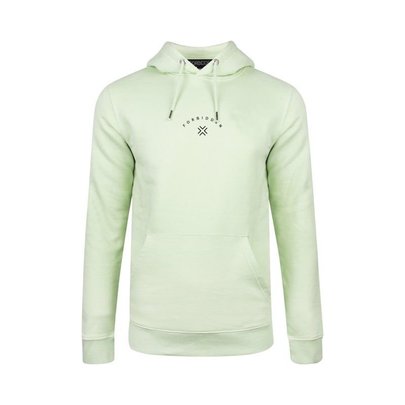 Hoodie logo -Mint green