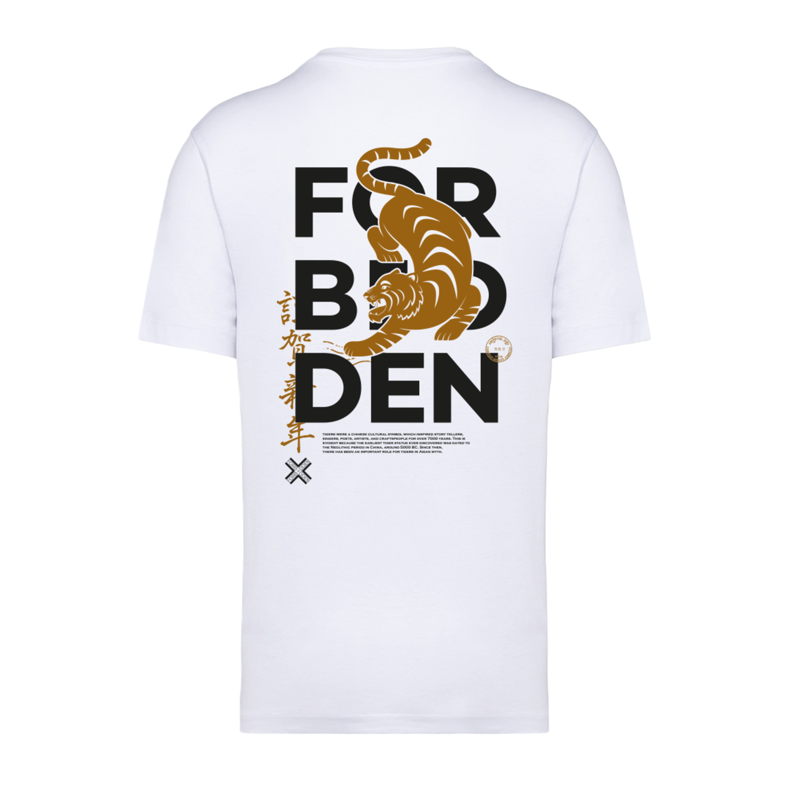 T-shirt tiger collection - White