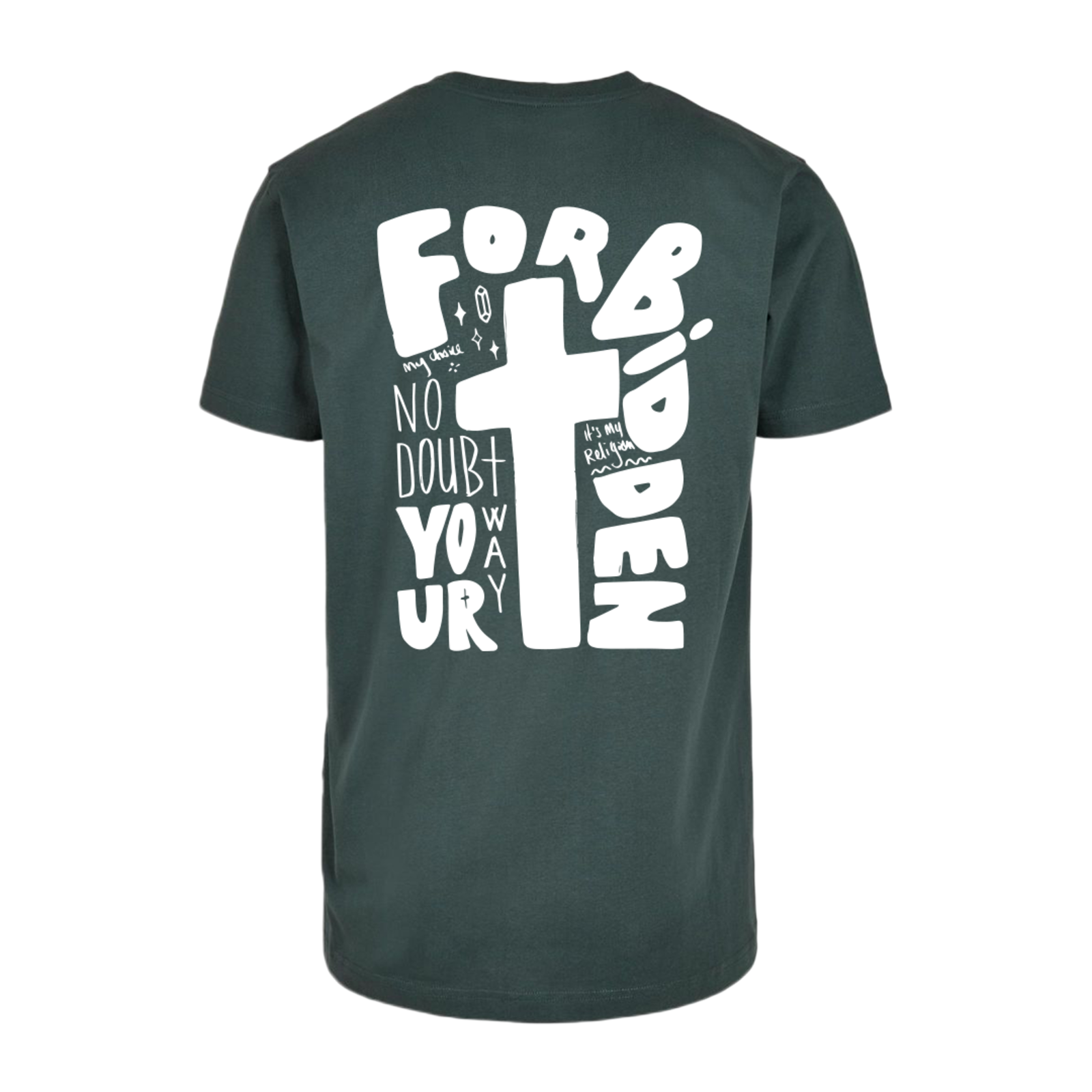 T-shirt my religion - Green