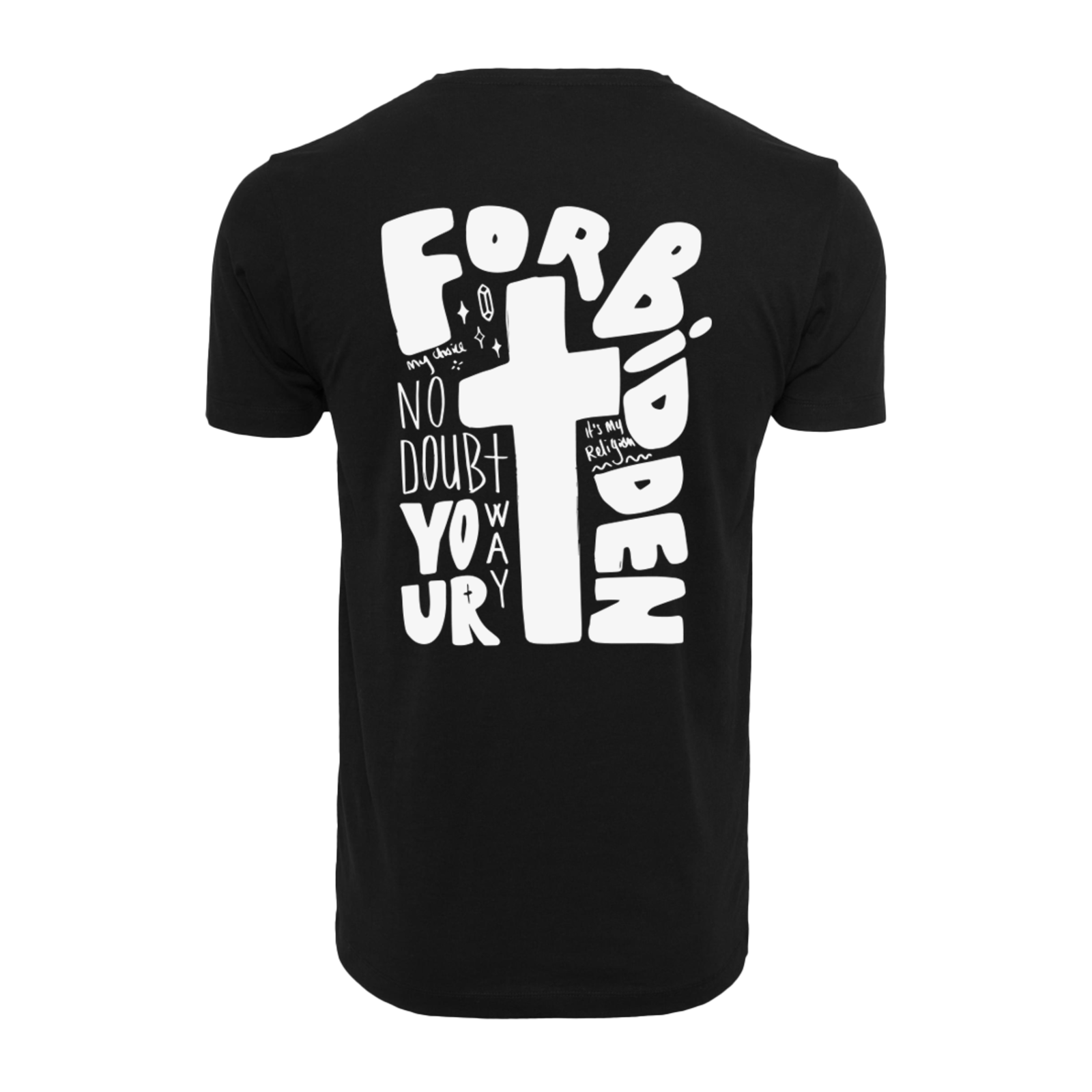 T-shirt my religion - Black