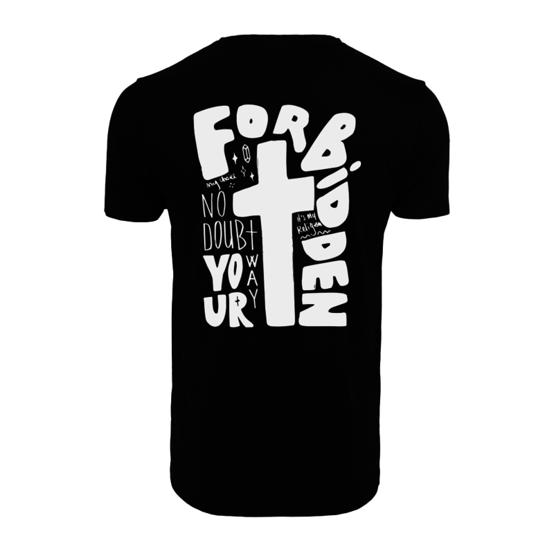 T-shirt my religion - Black