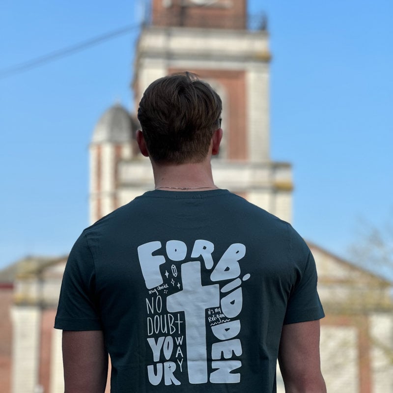 T-shirt my religion - Green