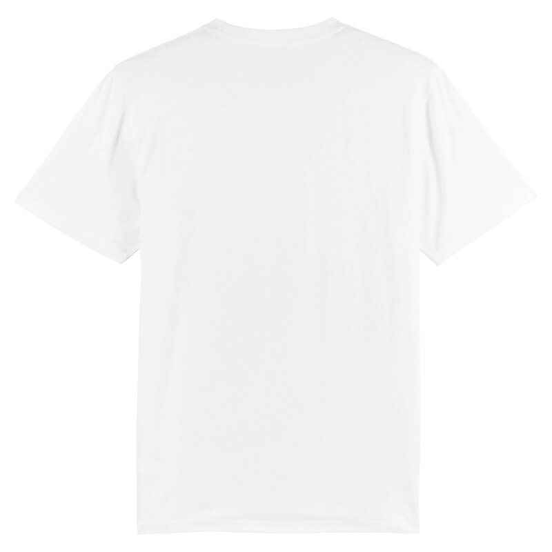 T-shirt patch logo - White