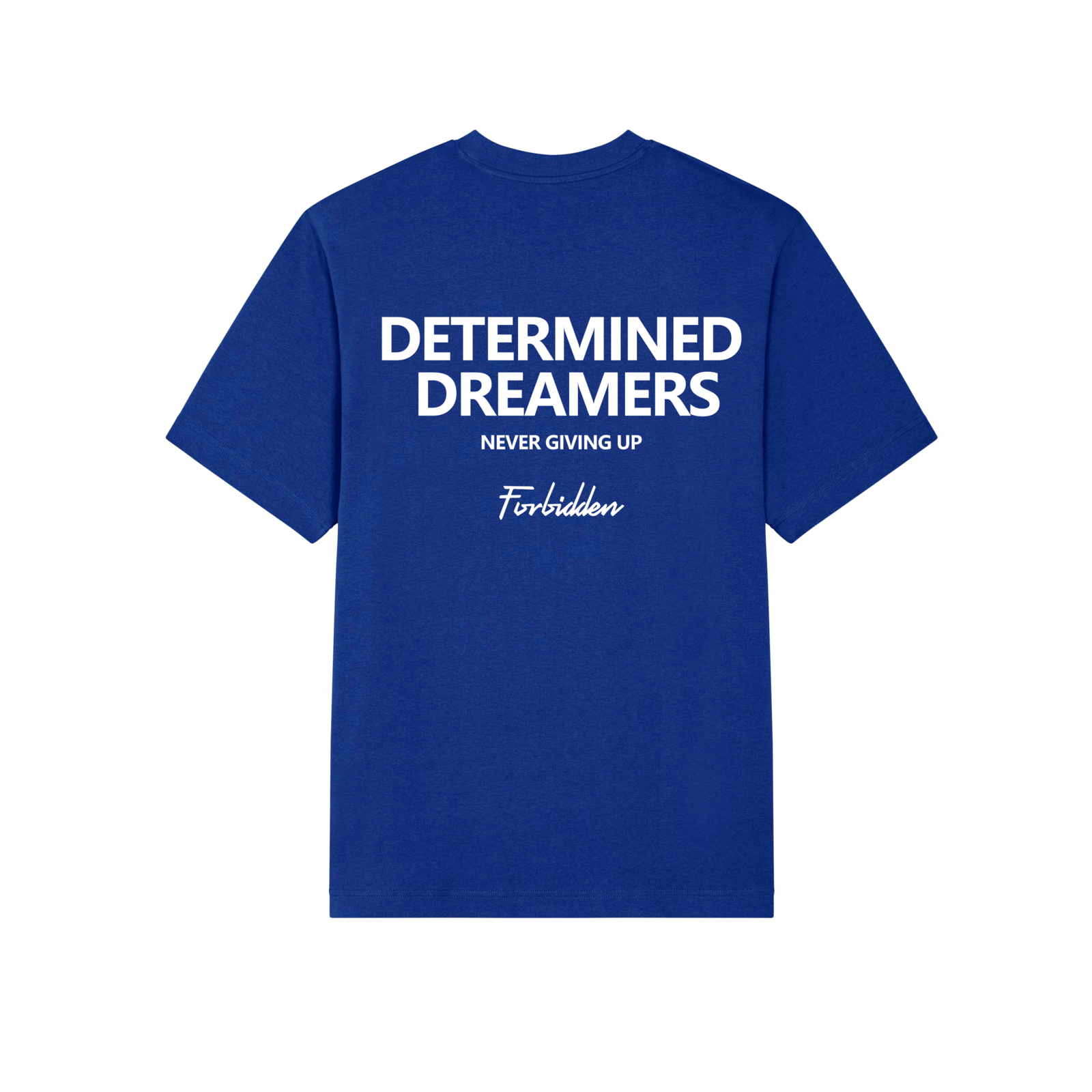 T-shirt determined dreamers - Blue