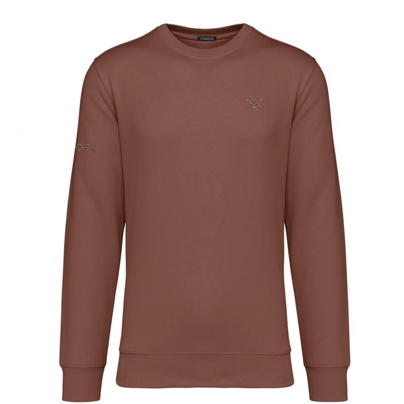 Sweater embroidered logo - Sienna