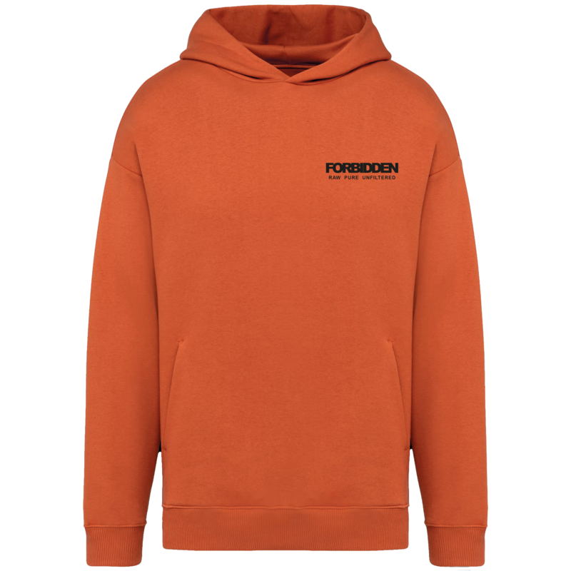 Hoodie Raw - Orange